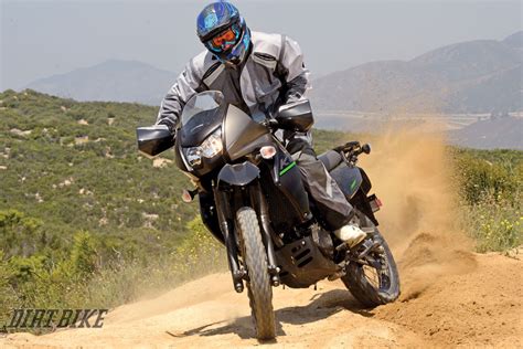 This is why the 650 class of dual sport bikes is a little strange. DIrt Bike Magazine | KAWASAKI KLR650
