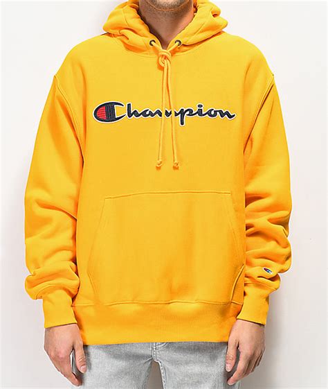 On the go or at the gym, our women's sweatshirts are a comfortable choice for workouts or hanging out. Champion Reverse Weave Gold Chainstitch Hoodie | Zumiez