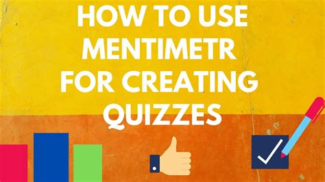 How To Create Quizzes In Mentimetermentimeter Tutorialaudience