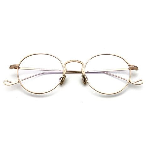 Cubojue Vintage Mens Round Glasses Women Small Eyeglasses Frame For