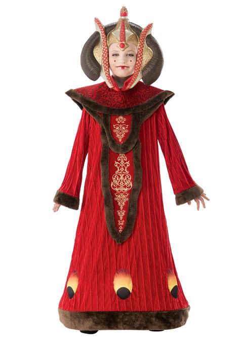 star wars queen amidala fancy dress costume for girls ⋆