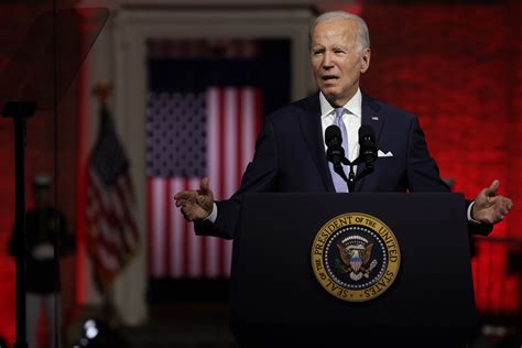 F Joe Biden Shouted By Heckler During Presidents Anti Maga Speech