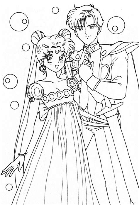 Detail Gambar Mewarnai Sailor Moon Koleksi Nomer 5