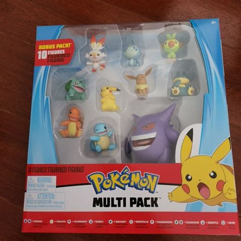 Toys New Pokmon Ultimate Battle Multi 1 Pack Action Figures Gengar Pikachu Char Poshmark