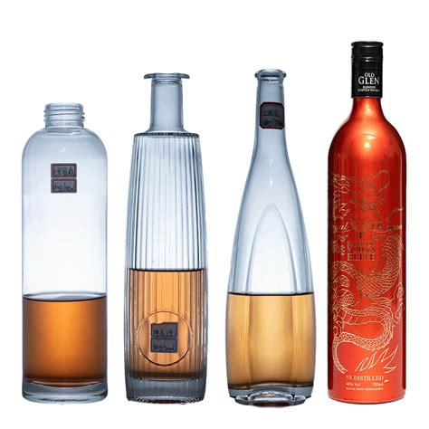 Custom Glass Bottles Manufacturer Liquor Bottle Supplier