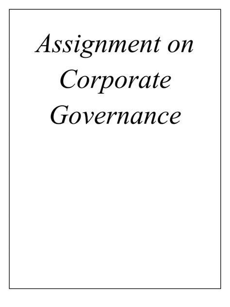 Corporate Governance Report On Ongc Pdf Audit Board Of Directors