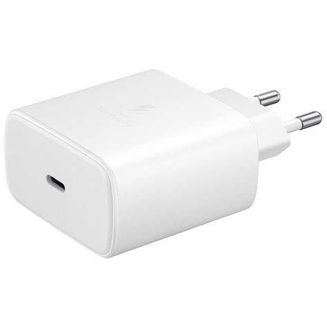 Samsung Type C Super Fast Charger 45w With Type C Cable 1 M White Techinn