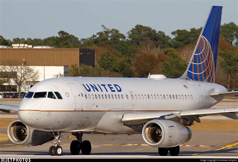 N826ua Airbus A319 131 United Airlines Andrew Compolo Jetphotos