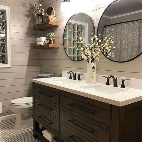 Who says your bathroom can't be the most beautiful room in your home? 30+ Adorable Farmhouse Bathroom Decor Ideas That Looks ...