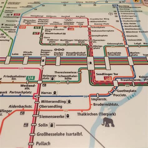 Munich Rail Map