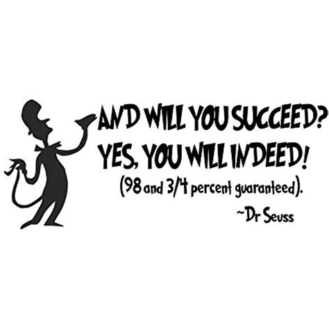 Dr Seuss Wall Decals And Will You Succeed Yes You Will Indeed Is