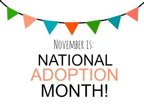 November Is National Adoption Awareness Month Nam15 And