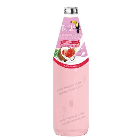 Strawberry Coconut Milk 16 3 Fl Oz Prct Trading