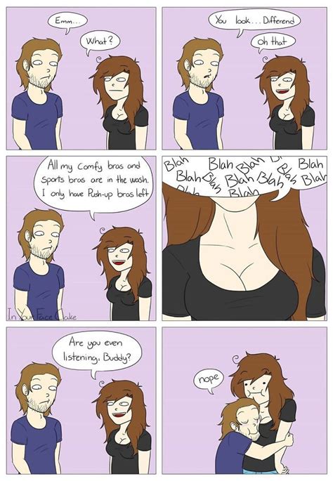 112 Bra Problems That Men Will Not Understand Bra Humor Funny Comics Relationship Comics