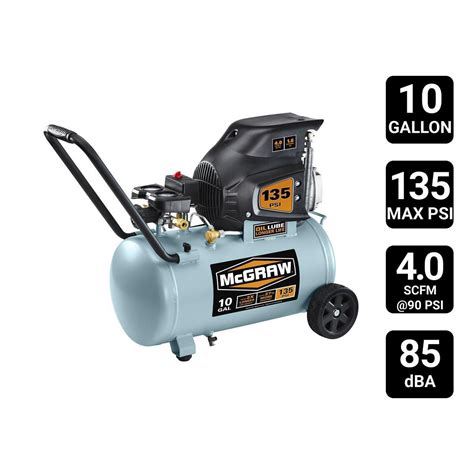 Gallon 13 Hp 110 Psi Oil Free Hot Dog Air Compressor