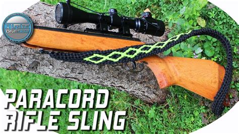 How To Make Paracord Gun Rifle Sling Diy Paracord Rifle Belt Gun