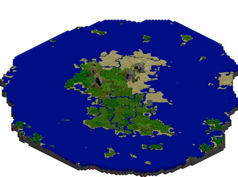 Upřený Pohled Snadno Zranitelný Humánní Minecraft Big Island Map Složku