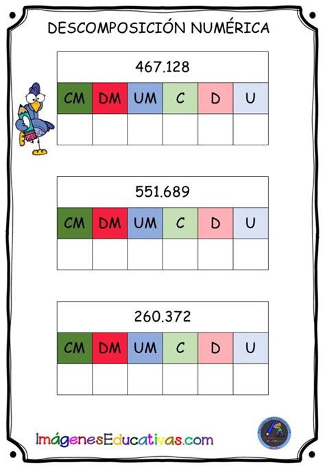 Descomposición De Números Imagenes Educativas