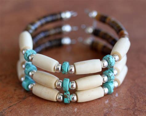 Jewelry Navajo Navajo Native American Beaded Bracelet