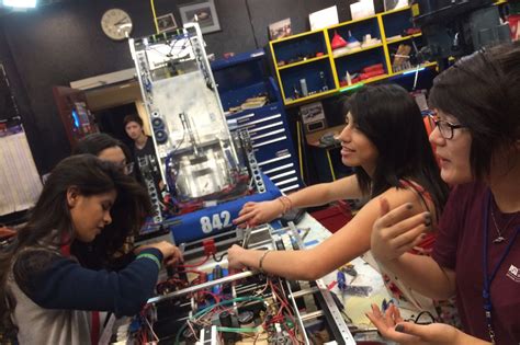 High School Girls Build Kick Ass Robots