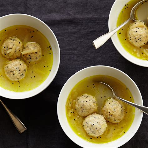 stuffed matzo ball soup with chicken and apples recipe epicurious
