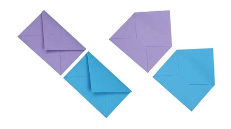 How to Make Origami Envelopes Super Easy Origami Envelope ...