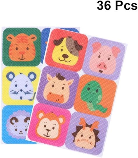 Healifty Mosquito Stickers For Kids 36pcs Cute Mosquito Repellent Patch