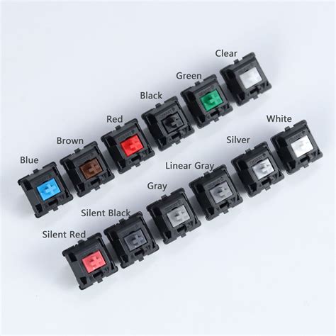 Cherry mx mechanical switch with sounds gaminggem. Original Cherry MX Switches Brown/Red/Blue/Black/White ...