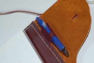 Another leather journal cover tutorial this time in a stunning white leather. crutch activity: DIY Refillable Leather Journal Cover
