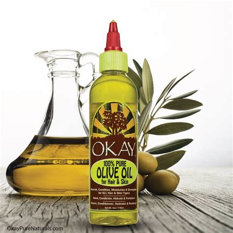 Olive oil penetrates the hair shaft with fatty acids and leaves your hair full and healthy. Olive Oil 100% Pure for Skin & Hair -Nourishes, Conditions ...