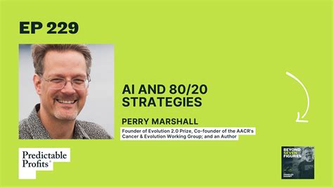 AI and 80/20 Strategies feat. Perry Marshall