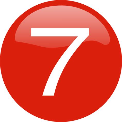 7 Number Png Image Hd Png All