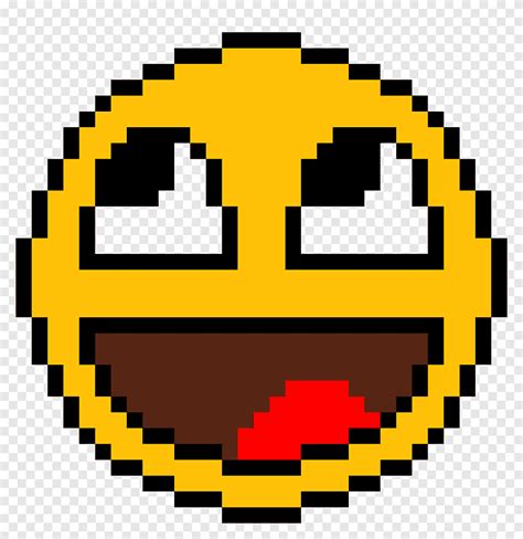 Pixel Art Emoji Chart Emoji พื้นที่ ลูกปัด Png Pngegg