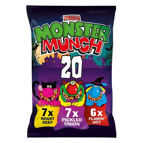 Walkers Monster Munch Variety Multipack Snacks X G Amazon Co Uk