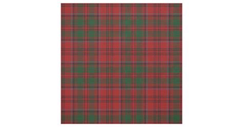 Clan Grant Scottish Tartan Plaid Fabric Zazzle