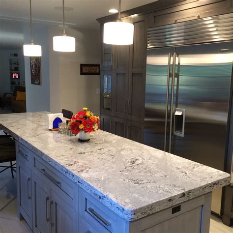 Cambria Quartz Summerhill On Grey Cabinets Modern Other By The
