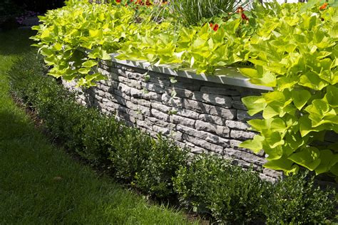Stone Wall | Home landscaping, Landscape, Outdoor decor