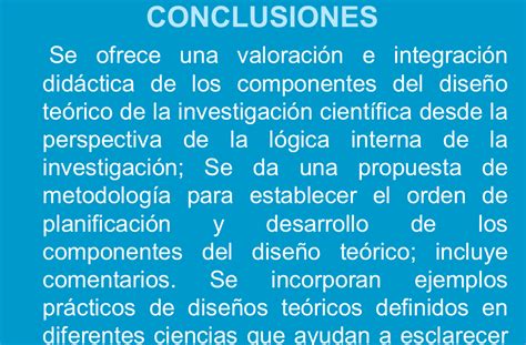 Ejemplos De Conclusiones De Una Investigacion Colección De Ejemplo