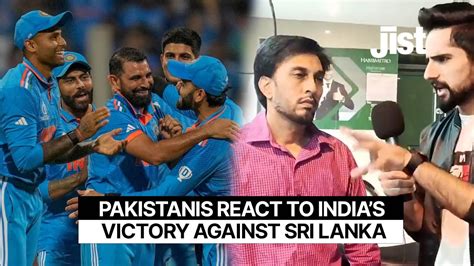 This Is How Pakistanis Reacted To India S Win Against Sri Lanka In