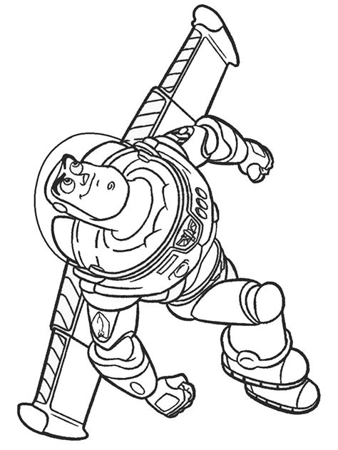 buzz lightyear coloring pages 003. Buzz Lightyear is one of the characters in the Toy Story mo