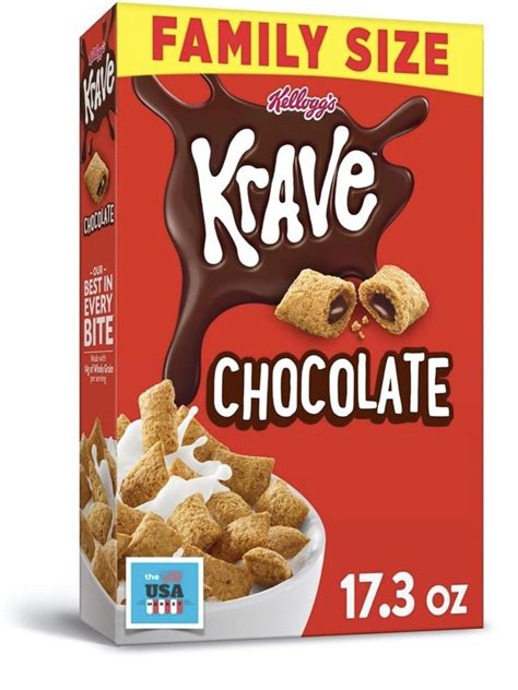 Cereal Krave Kellog´s 490gr Mx Alimentos Y Bebidas