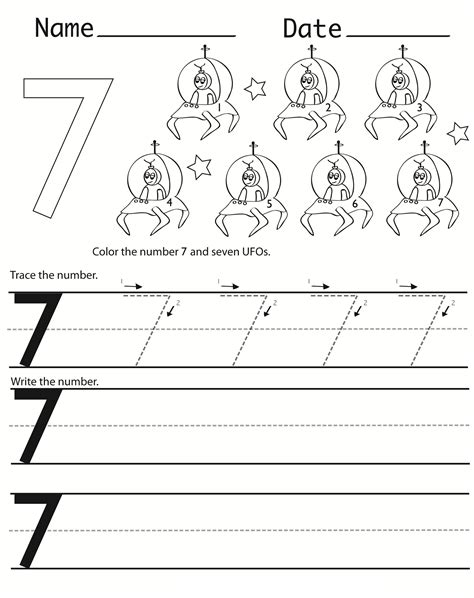 Writing Numbers Worksheets Printable | Activity Shelter