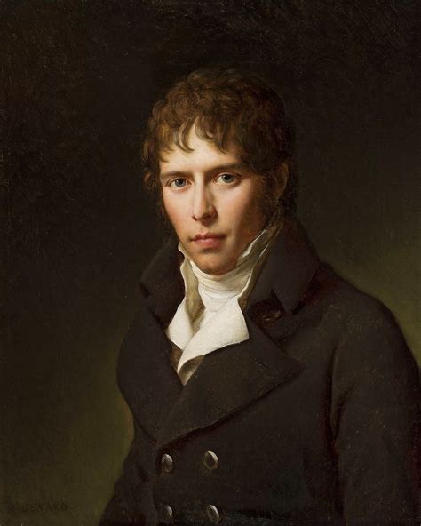 François Gérard Portrait Of Stanisław Mniszek 1803 Old Portraits