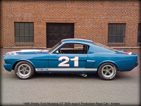 1966 Shelby Ford Mustang Gt350 H Scca B Production Race Car
