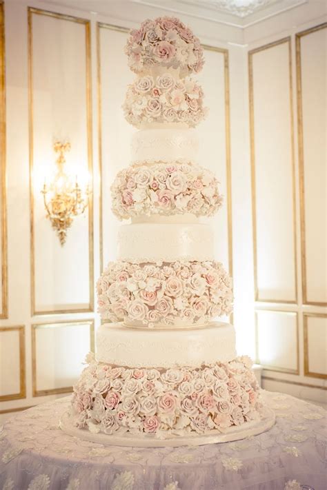 Large 7 tier wedding part. Top 13 Most Beautiful Huge Wedding Cakes | Deer Pearl Flowers