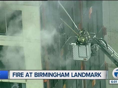 Crews Contain Fire At 555 Building In Birmingham
