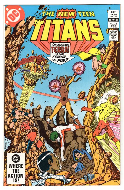 The New Teen Titans 28 Marv Wolfman George Perez First Edition