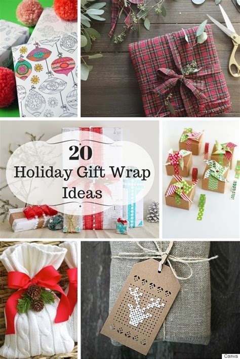Maybe you would like to learn more about one of these? 20 Holiday Gift Wrapping Ideas For All Shapes And Sizes ...