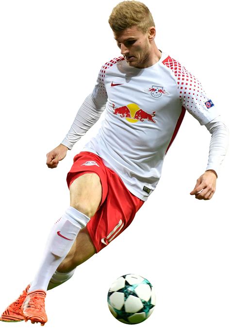 Timo Werner Rb Leipzig Football Render Footyrenders