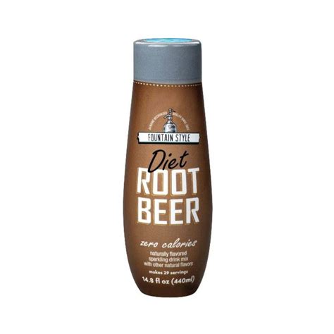 Sodastream 440 Ml Fountain Style Sparkling Diet Root Beer Drink Mix